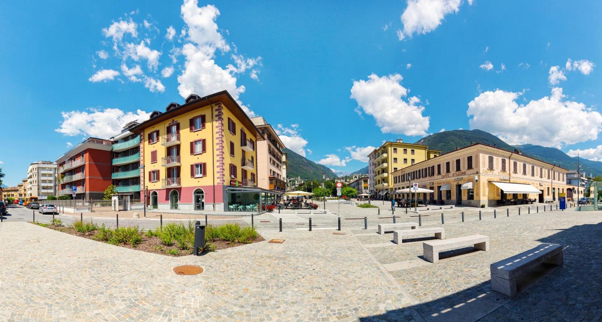 Апартаменты Residenza Il Castello Сондрио Экстерьер фото
